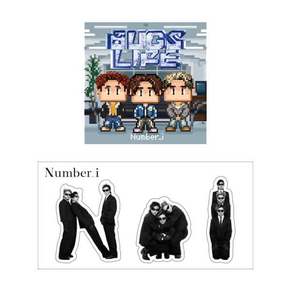 Number_i トリプルAサイドシングル「REBON / BUGS LIFE / DIGITAL GIRL
