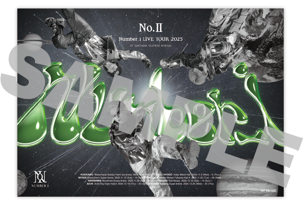 LIVE Blu-ray & DVD『Number_i LIVE TOUR 2025 No.Ⅱ』2026年8月19日